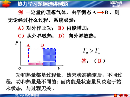 热力学基础例题及习题