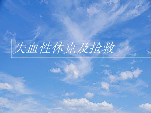 失血性休克及防治.pptx
