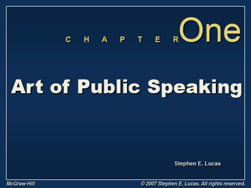 The-art-of-public-speaking-chapter-1-.2-.3PPT幻灯片课件