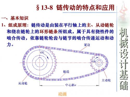 机械类机械设计基础链传动课件