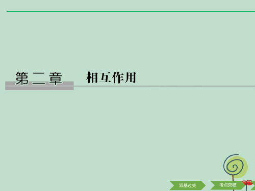 2020版物理浙江高考选考一轮复习课件必修1 第二章 第1讲 重力 弹力 摩擦力