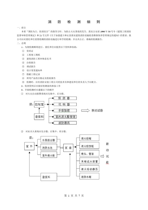 消防检测细则(免费版)