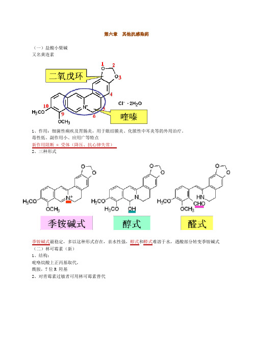 执业药师考试药物化学讲义