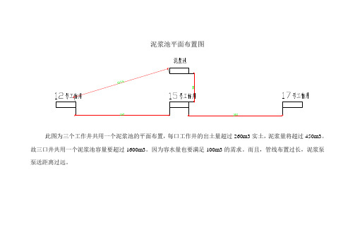泥浆池平面布置图
