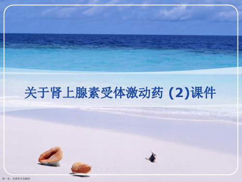 肾上腺素受体激动药 (2)课件课件