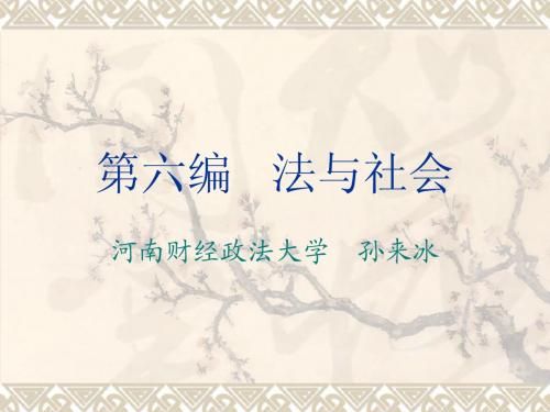 法理学教案
