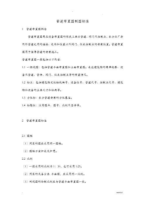 管道图绘图规范