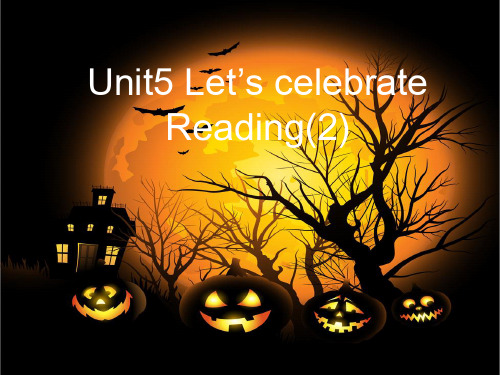 2020年牛津译林版七年级英语上册Unit 5 Reading(2)课件