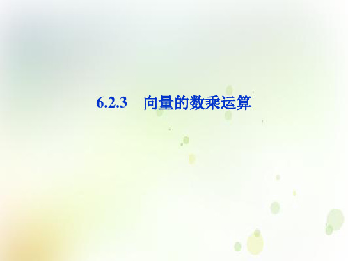 人教版课件《平面向量的运算》精品课件PPT1