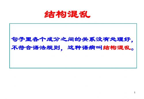 有关句式杂糅的十大类型