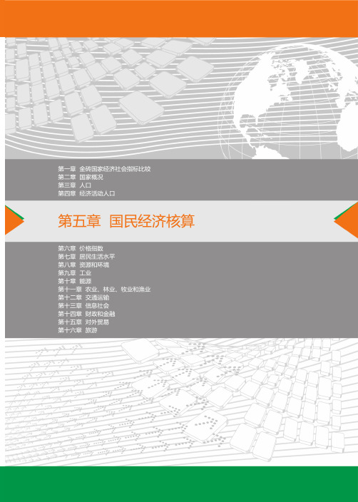 金砖国家联合统计手册()第五章国民经济核算