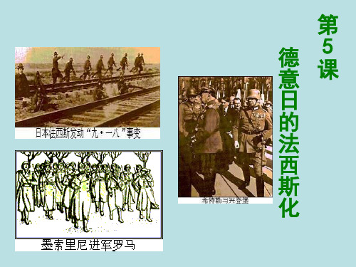 《德、意、日法西斯反人类的暴行》课件1
