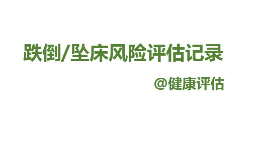 1.2.4跌倒风险评估.pptx