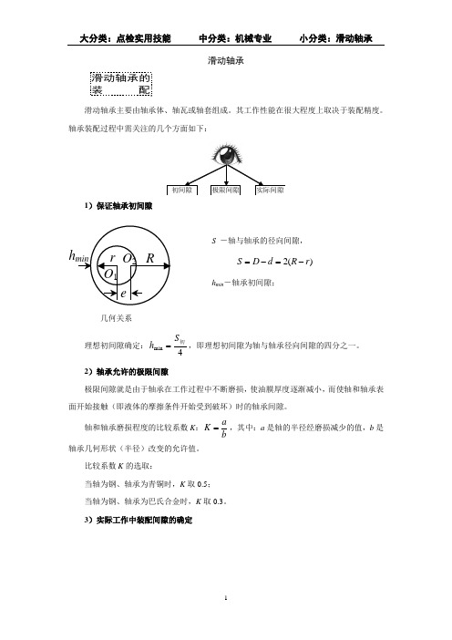 滑动轴承点检实务1
