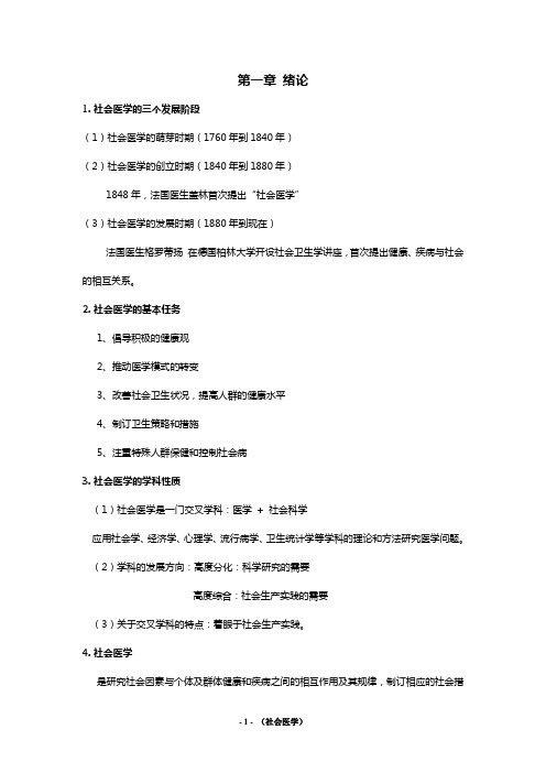 社会医学(人才评价考试)