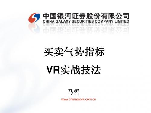 VR 指标
