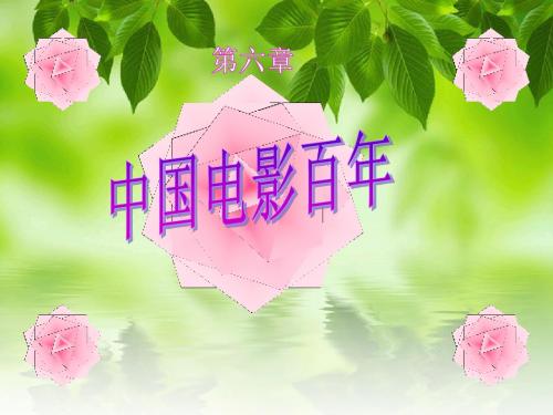 第六章：中国电影百年
