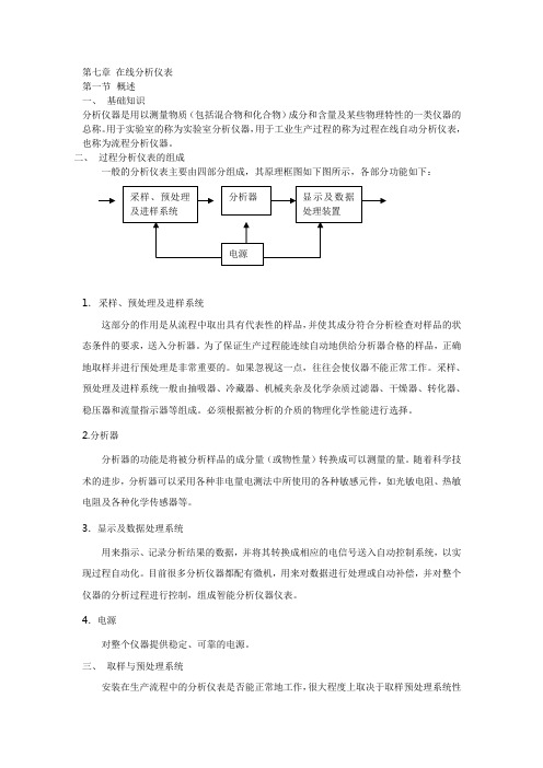 第七章 在线分析仪表