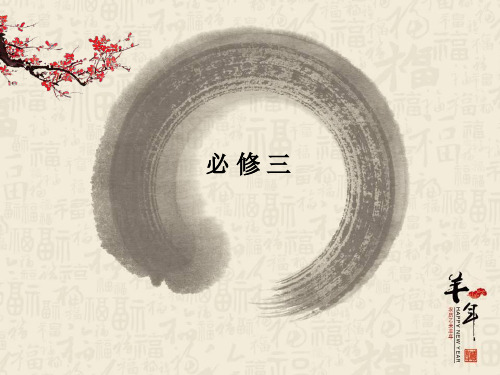 高考英语一轮复习(人教版)必修3 Unit1解析精选课件