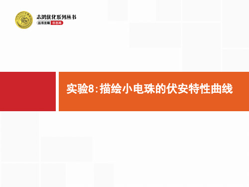 人教版高考物理一轮复习：实验描绘小电珠的伏安特性曲线ppt课件
