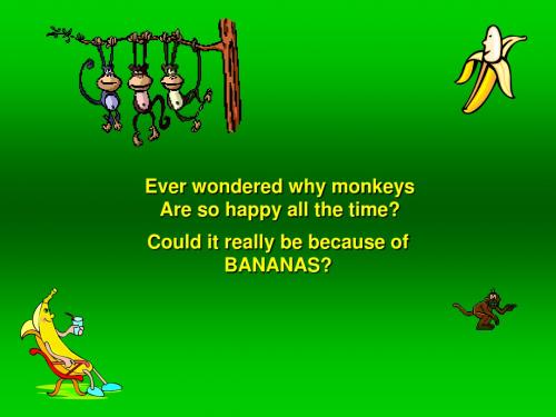 BANANAS-关于香蕉的常识