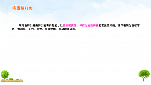 传染病病毒性肝炎课件PPT