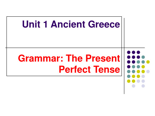 牛津上海英语九年级上册 Unit1Grammar(共20张PPT)