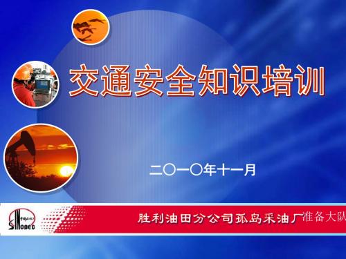 精选交通安全培训资料