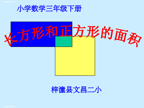 三年级下册数学课件-长方形和正方形面积的计算-人教版 (1)(共15张PPT)
