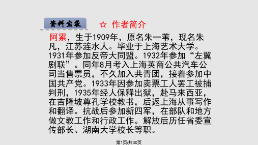 19一面PPT教学课件