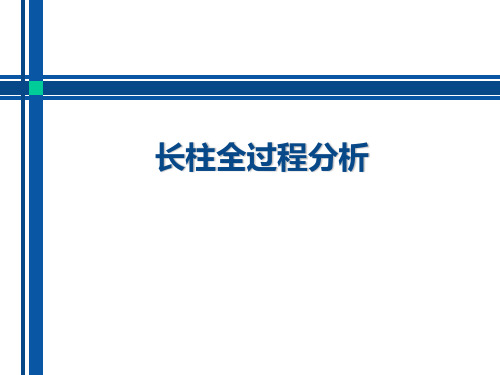 长柱全过程分析