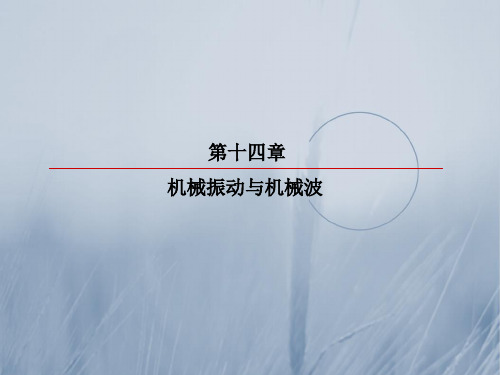 2018年高三物理总复习顶层设计课件：第十四章 机械振动与机械波 14-2 精品