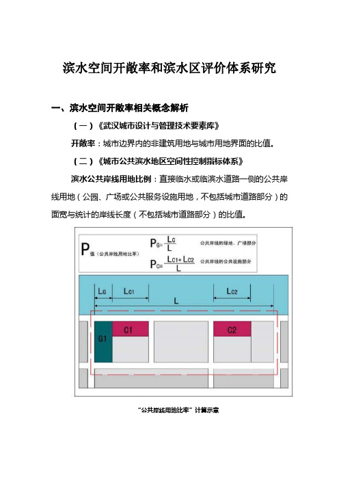 滨水空间评价体系及开敞度研究研究(0630)
