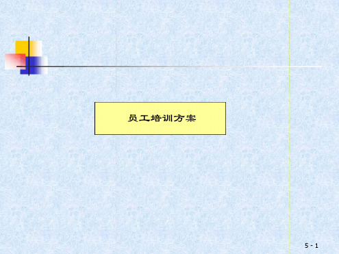 麦肯锡员工培训方案