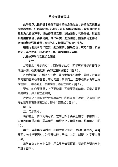 八极连环拳实战