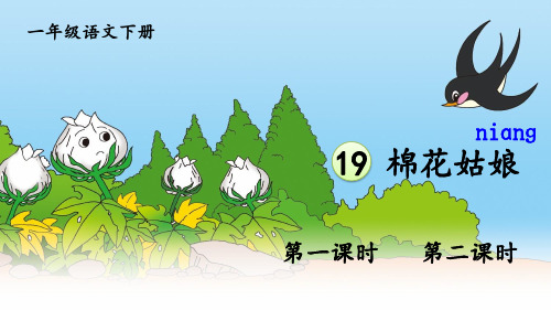 人教部编版一年级语文下册第19课《 棉花姑娘》PPT课件