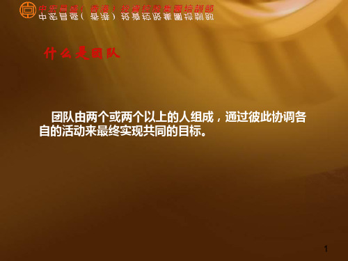 打造优秀团队73页PPT