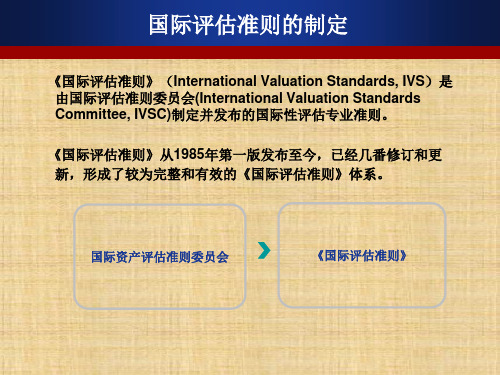第13章  国际评估准则
