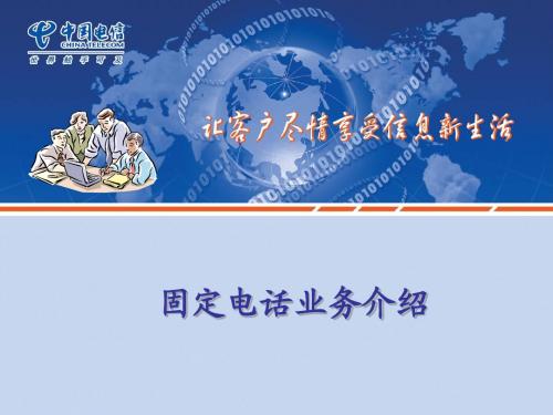 本地网电话业务