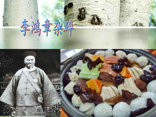 李鸿章杂碎.