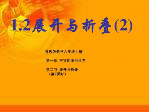 鲁教版(五四制)六年级数学上册课件：1.22