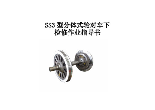 SS3分体式轮对车下检修作业指导书(成都)Word版