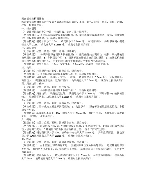 【工程分享】沥青混凝土桥面铺装的主要病害表现  桥梁裂缝修补