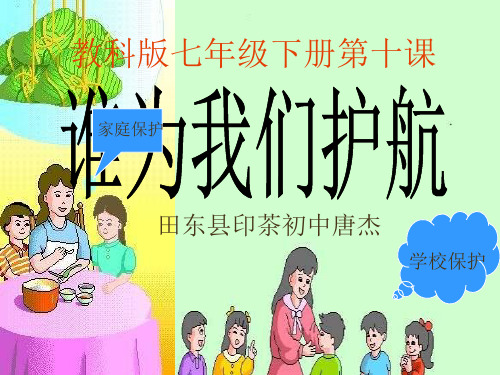 教科版七年级下册第十课《谁为我们护航》课件(1)