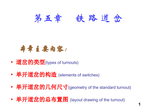 铁路道岔课件