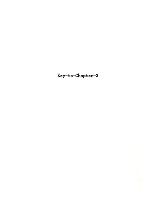 KeytoChapter3