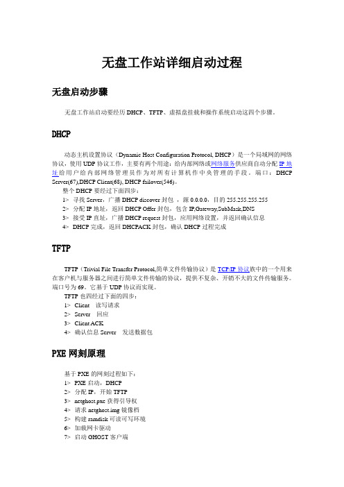 无盘工作站详细启动过程