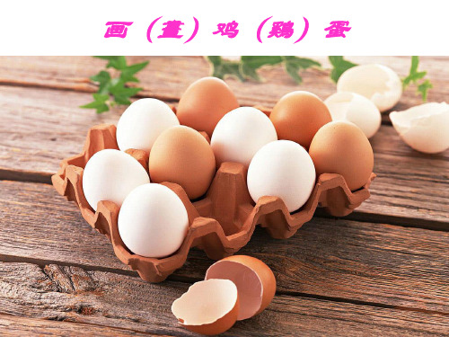小学三年级课文《画鸡蛋》课件
