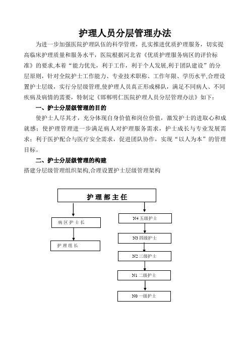 护理分层管理办法【精选文档】