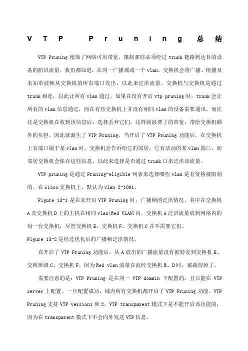VTPPruning总结